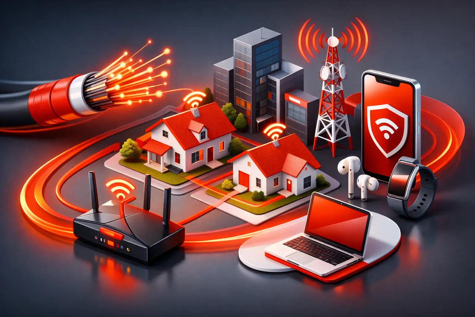 Planos de internet residencial e celular