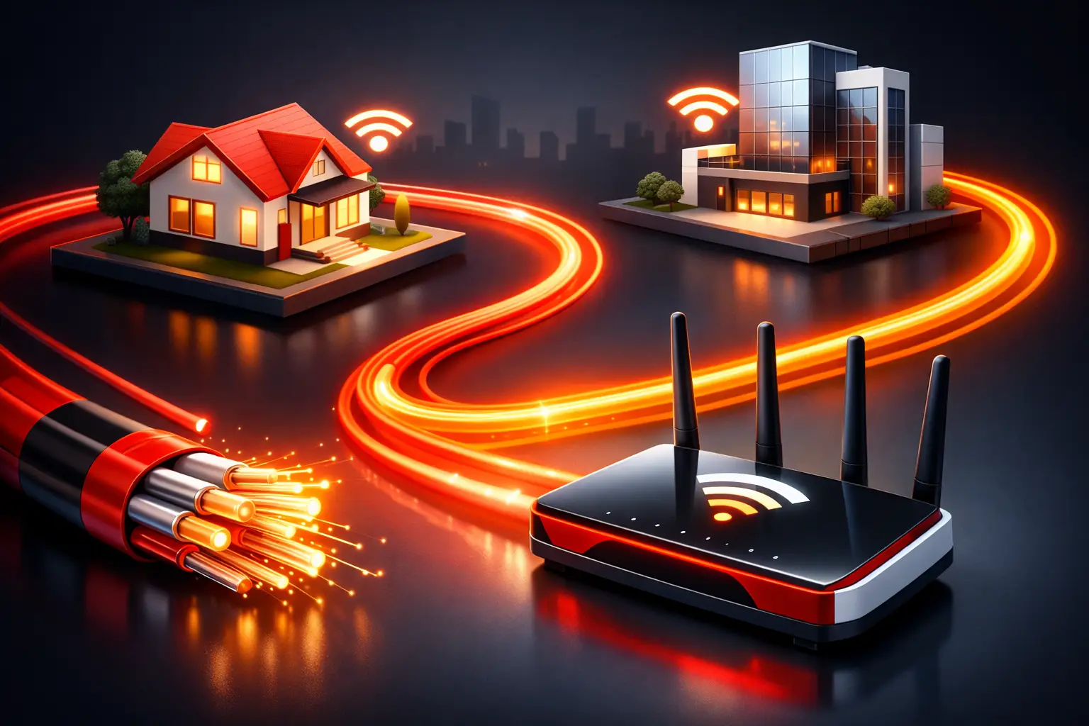 Posso usar meu próprio roteador na internet fibra?