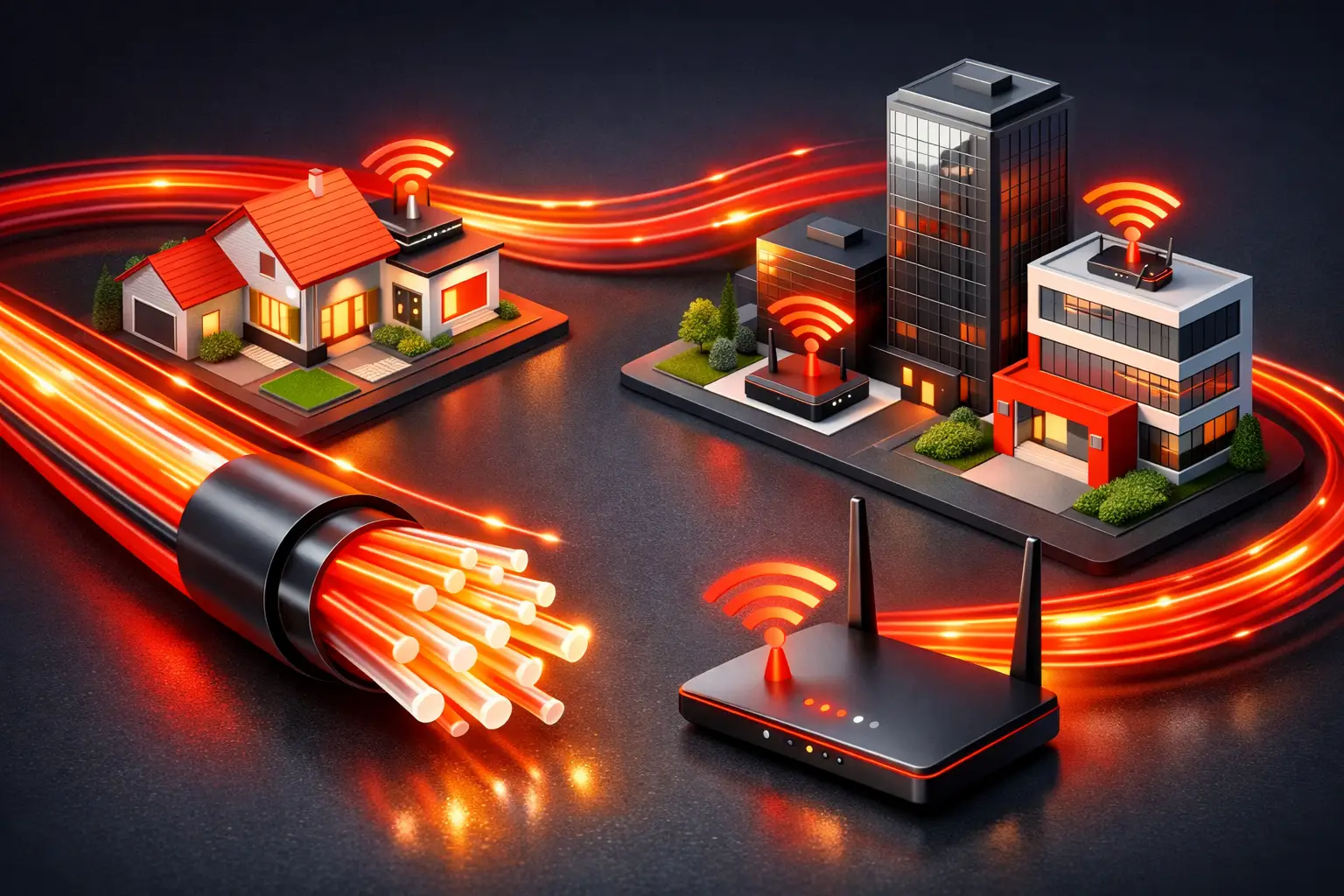 Como contratar internet fibra rápida sem erro