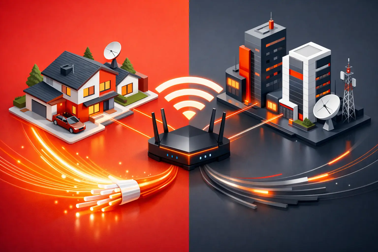 Internet residencial ou empresarial: qual escolher?