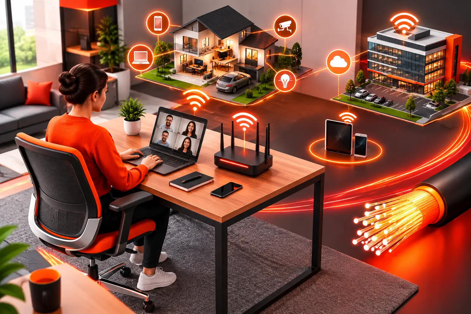 Guia home office conectado para trabalhar melhor