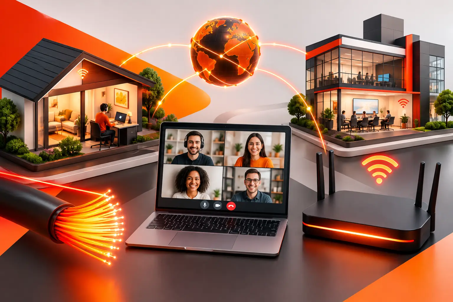 Como otimizar internet para reuniões online