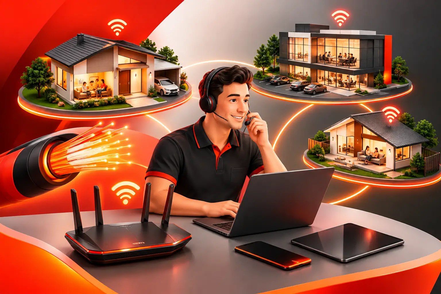 Internet com suporte humano local vale a pena?
